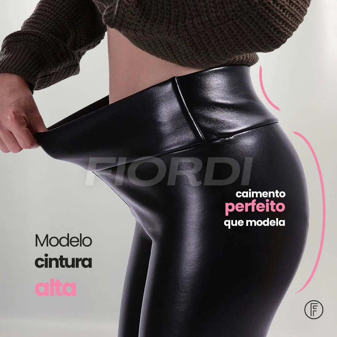 Calça de Couro Aveludada - HotLeg™ [COMPRE 1 LEVE 2] + Brinde Exclusivo - Image 4