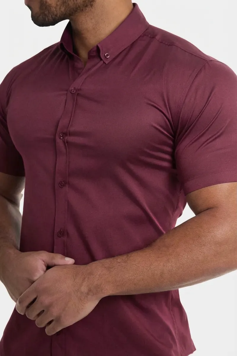 Camisa Social EvoTech™ - Manga Curta - Image 23