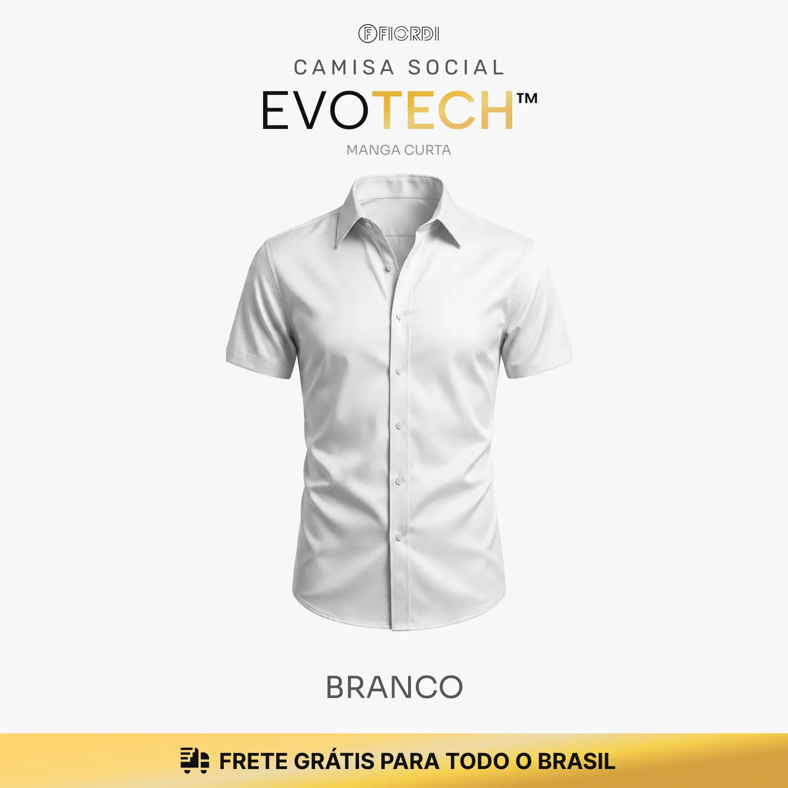 Camisa Social EvoTech™ - Manga Curta - Image 34