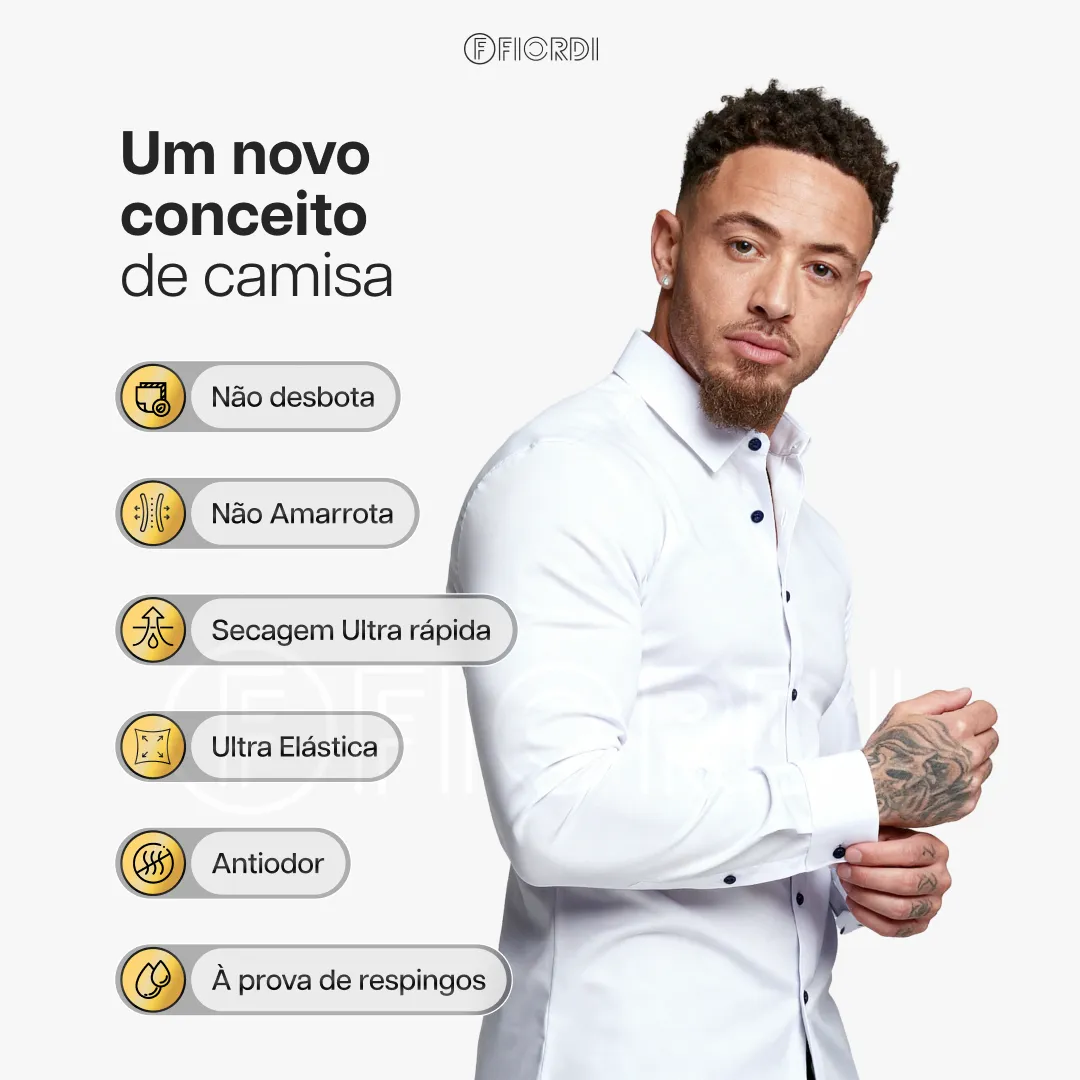 Ultra-Tech™ Camisa Social Tecnológica - Image 3