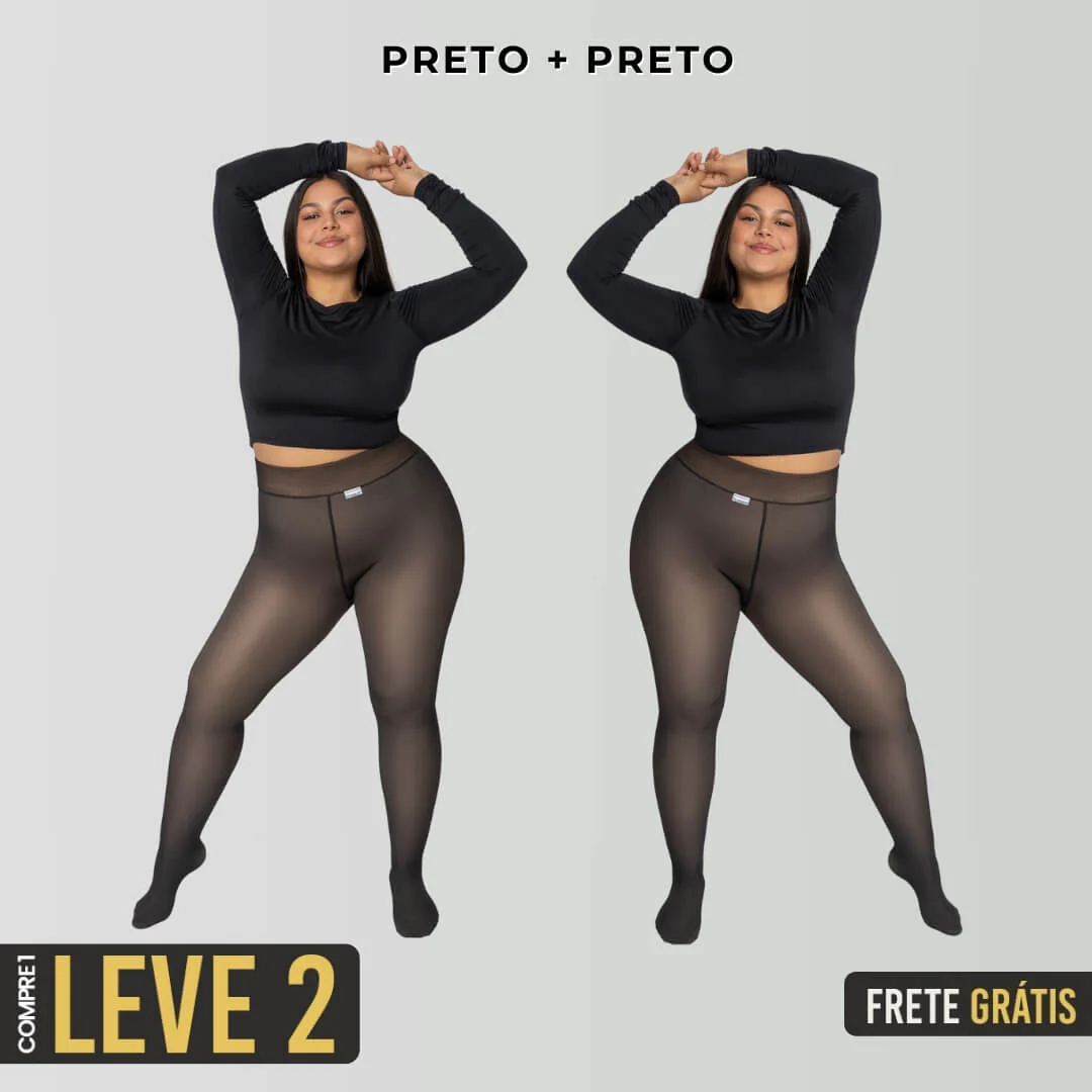 Meia-Calça Peluciada com Lã [Compre 1 & Leve 2] - Image 21