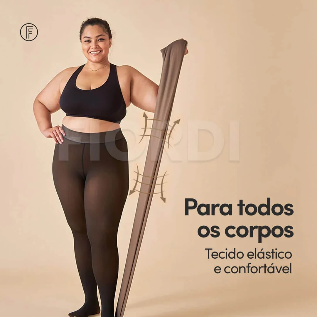Meia-Calça Peluciada com Lã [Compre 1 & Leve 2] - Image 4