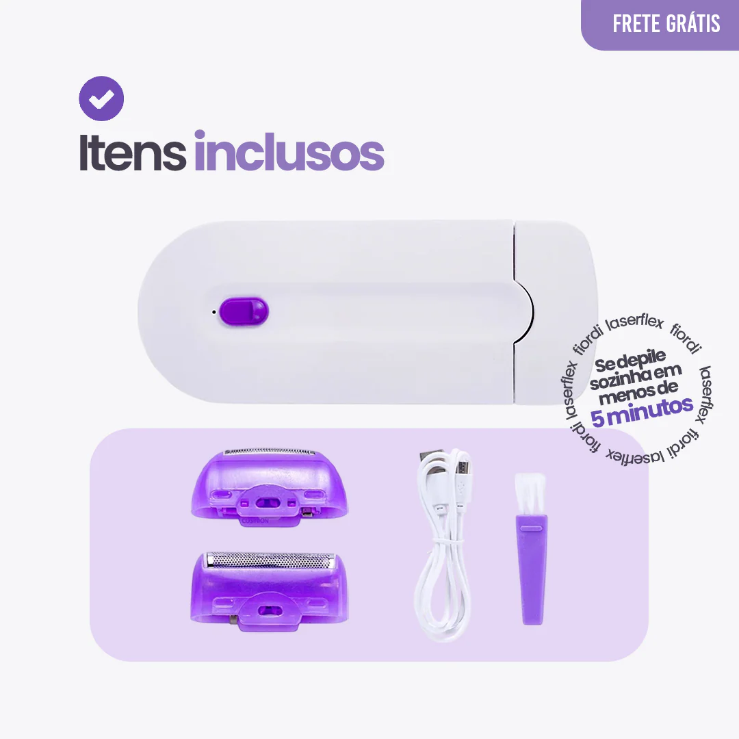 Depilador Indolor 2 em 1 - LaserFlex™ + Brinde - Image 8