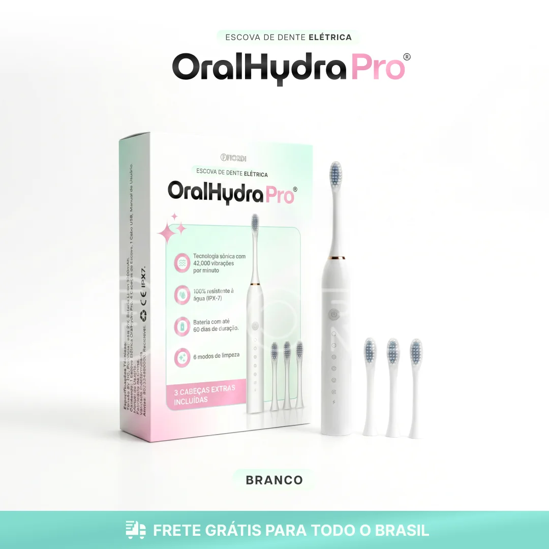 Escova de Dente Elétrica - OralHydra Pro® - Image 12