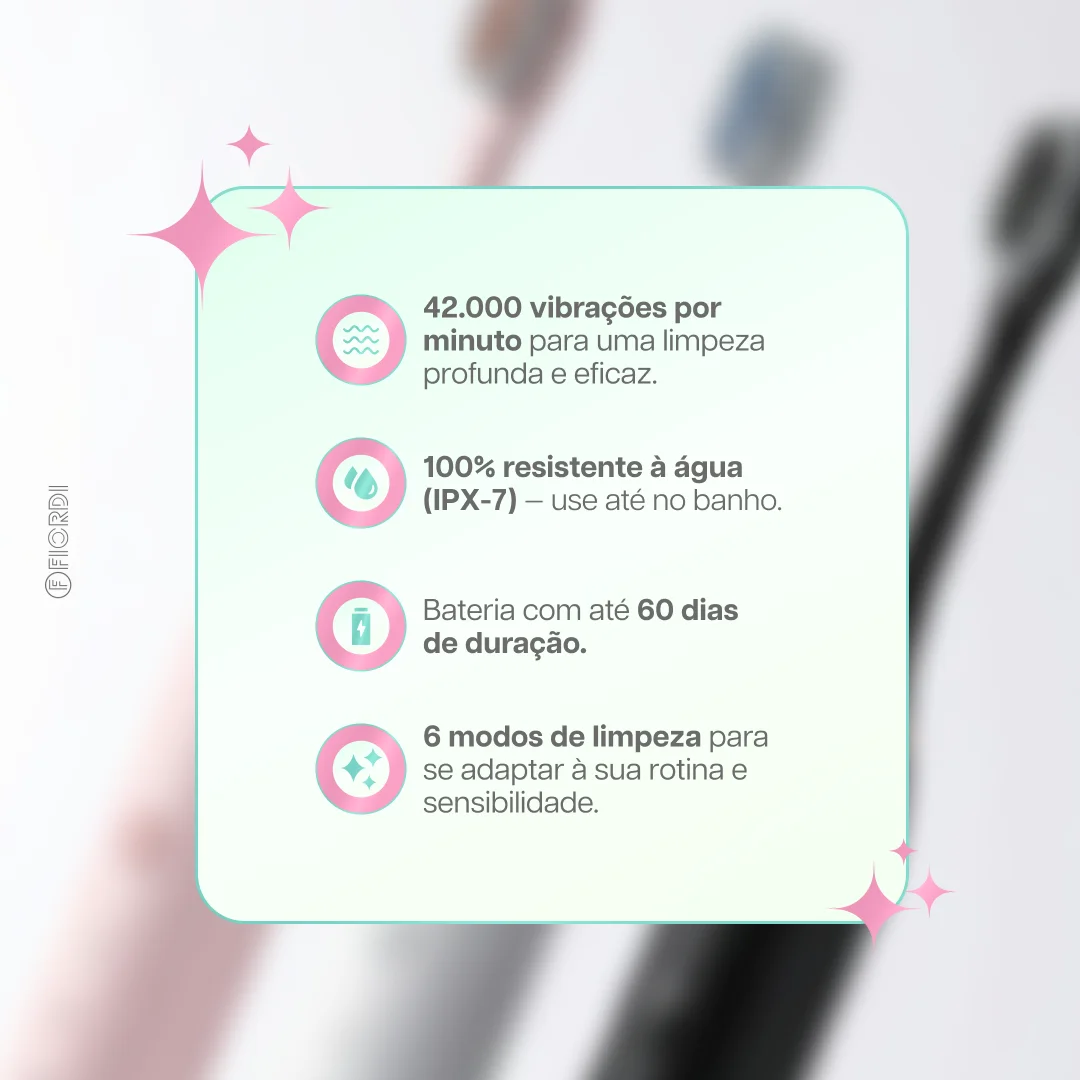 Escova de Dente Elétrica - OralHydra Pro® - Image 9