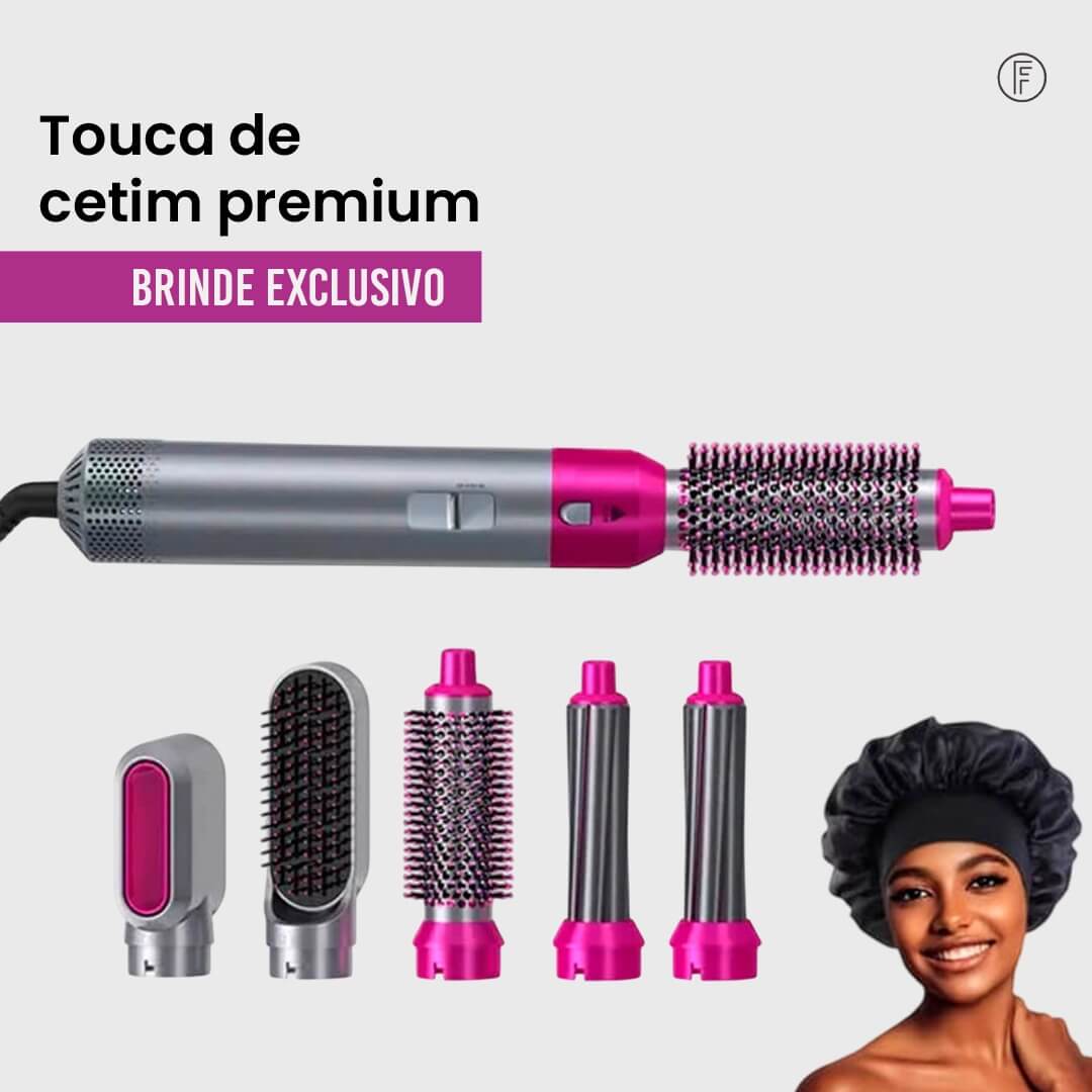 Escova Modeladora 5 em 1 - BeautyHair™ + Brinde - Image 10