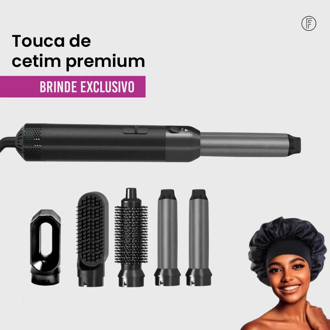 Escova Modeladora 5 em 1 - BeautyHair™ + Brinde - Image 12