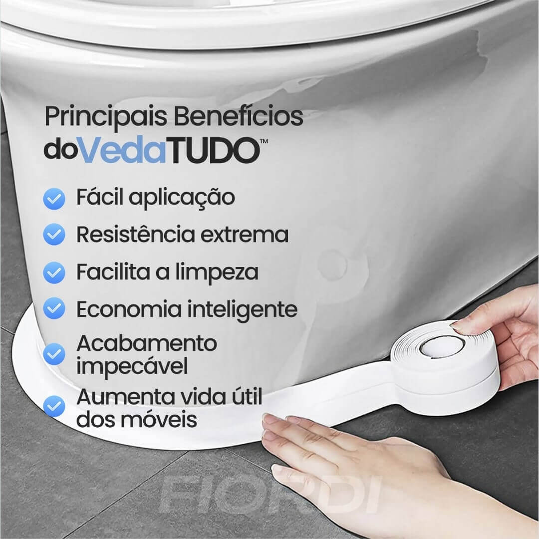 Fita de Vedação Impermeável - VedaTudo™ (3.2 Metros) - Image 7