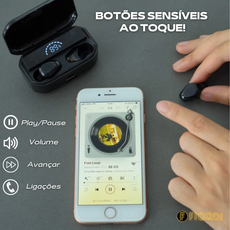 Fone Bluetooth à Prova D’àgua - AlphaPod Pro® - Image 6