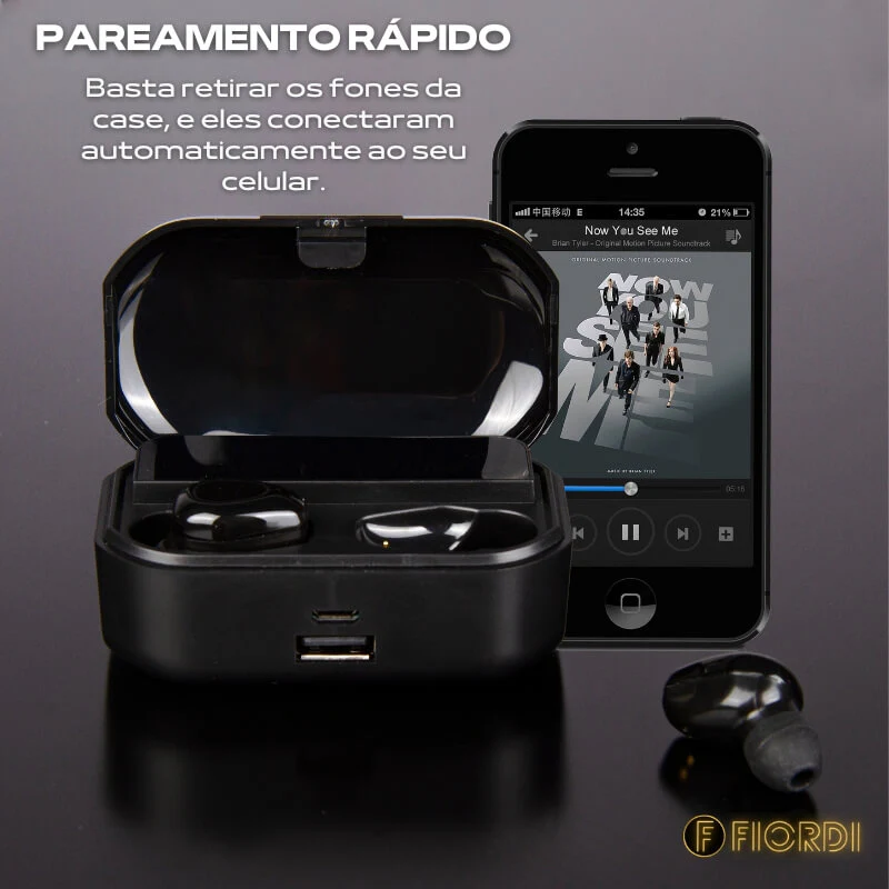 Fone Bluetooth à Prova D’àgua - AlphaPod Pro® - Image 8