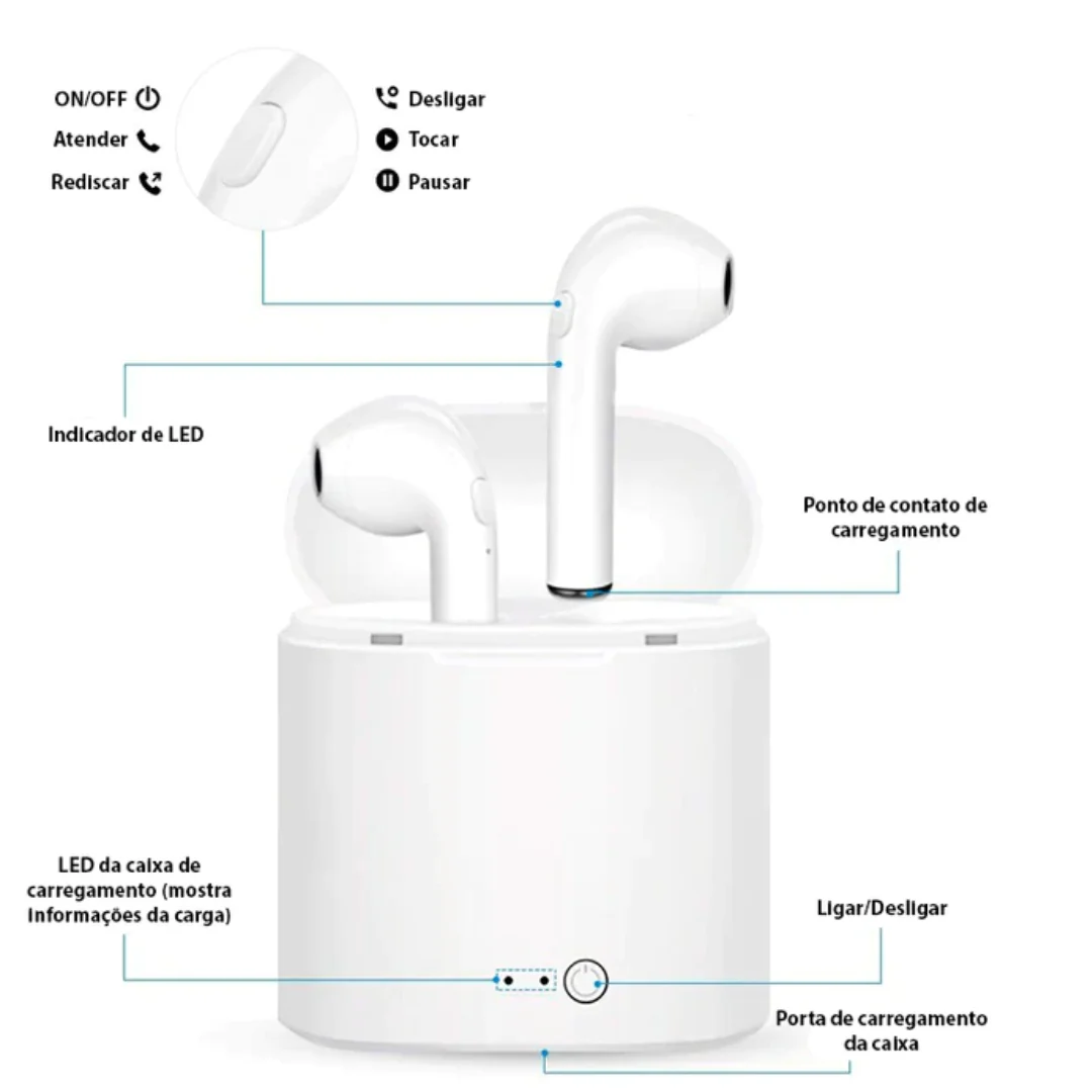 Fone Bluetooth - Air Pro 3 - Image 4