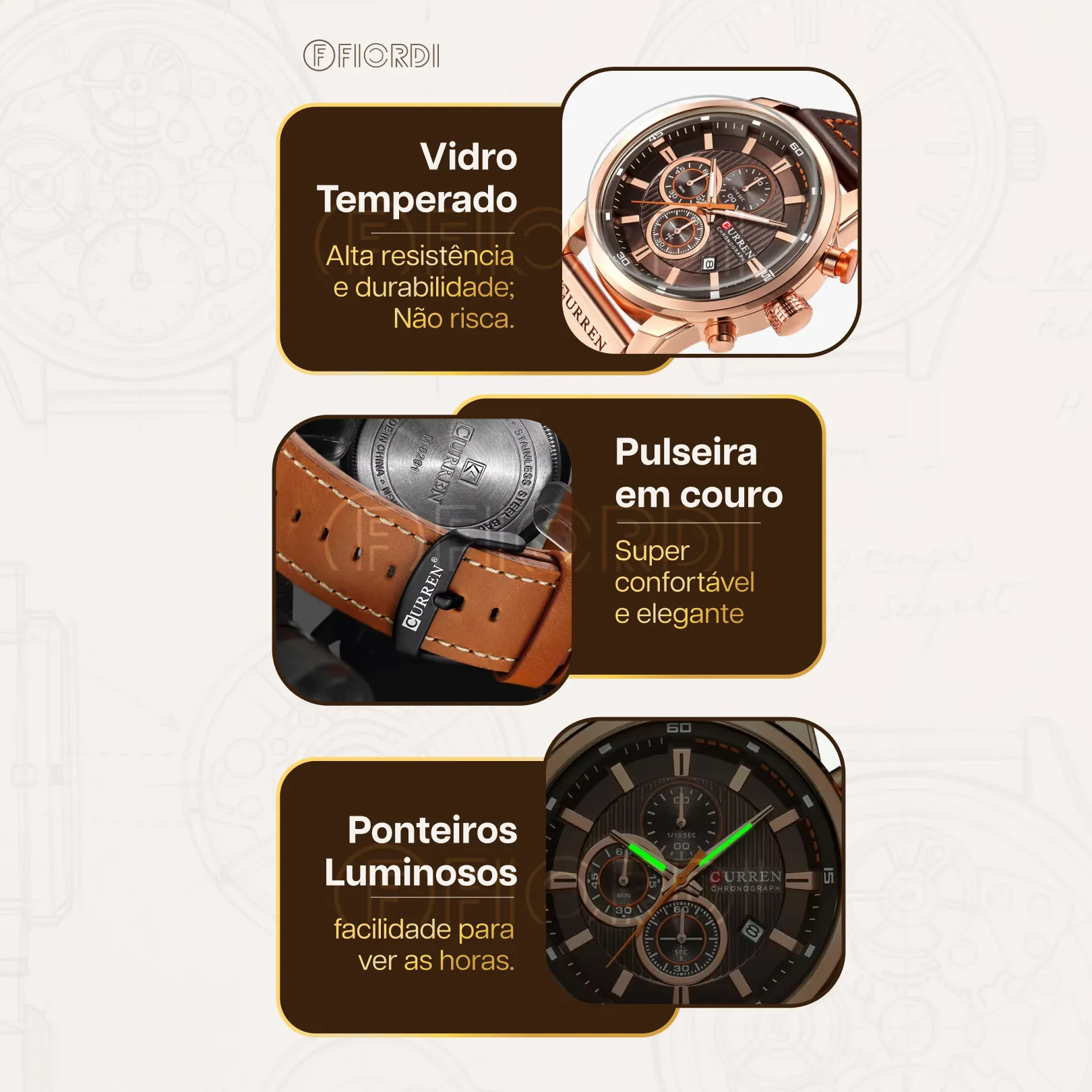 Relógio Curren Magnatta™ [Edição Limitada] - Image 5