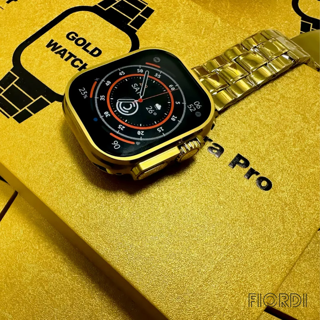 Smartwatch - Serie 9 Gold™ + [ 3 Pulseiras ] - Image 4