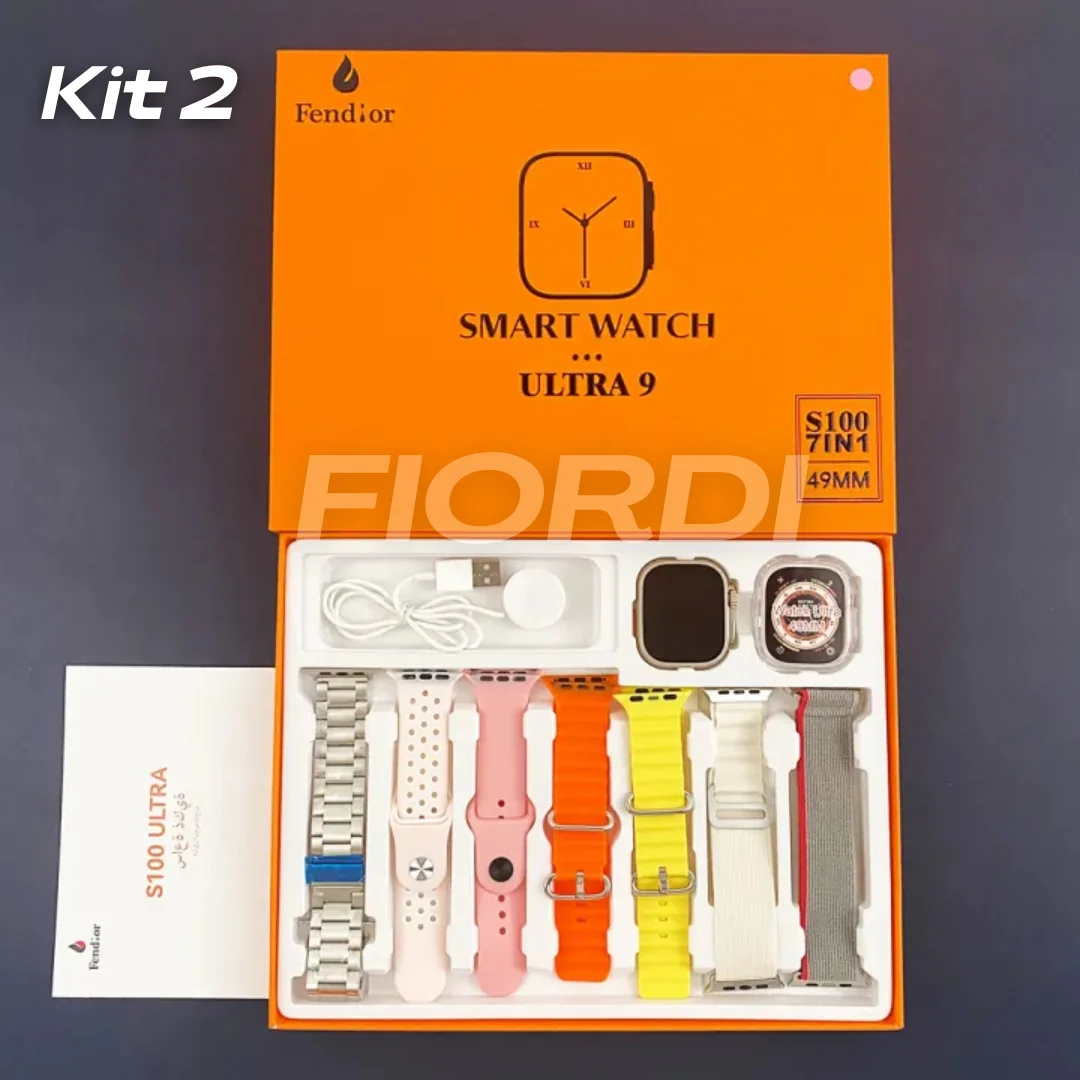 SmartWatch - Serie 9 Ultra™ [Brindes: 7 Pulseiras + Case] - Image 10