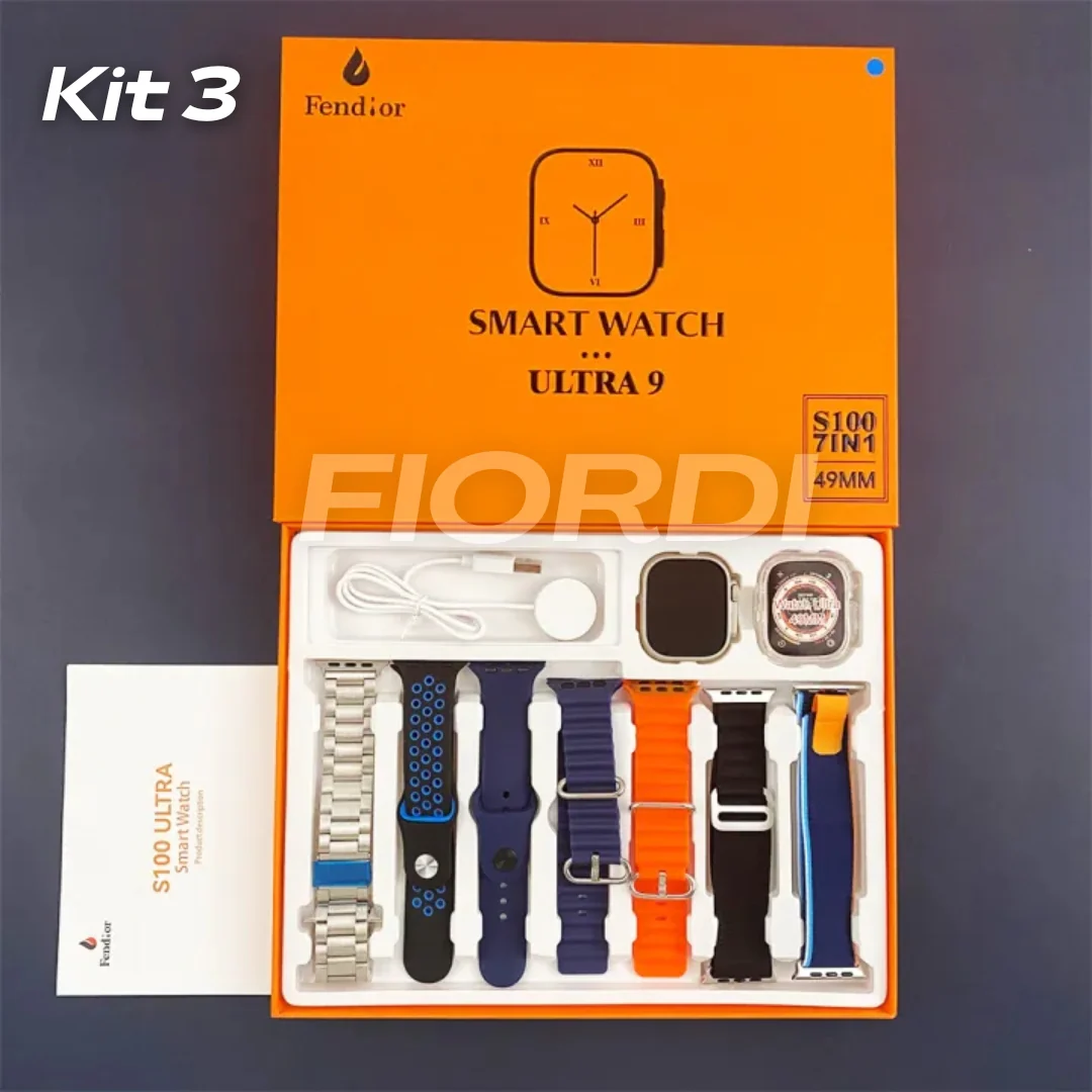 SmartWatch - Serie 9 Ultra™ [Brindes: 7 Pulseiras + Case] - Image 11