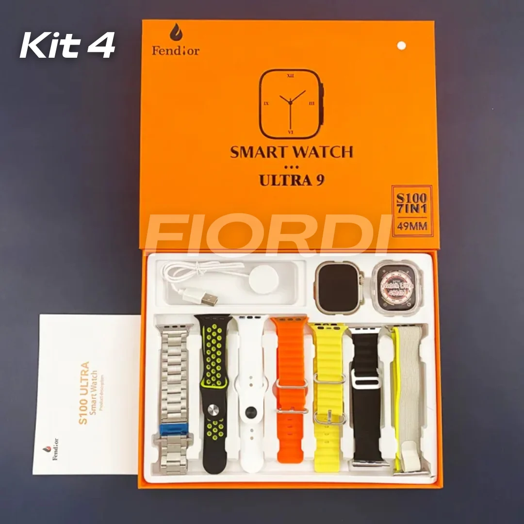 SmartWatch - Serie 9 Ultra™ [Brindes: 7 Pulseiras + Case] - Image 12