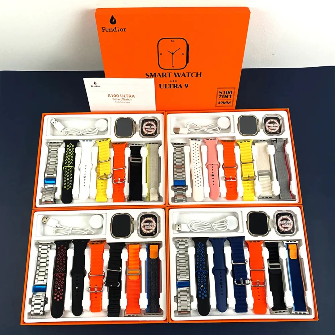 SmartWatch - Serie 9 Ultra™ [Brindes: 7 Pulseiras + Case] - Image 3
