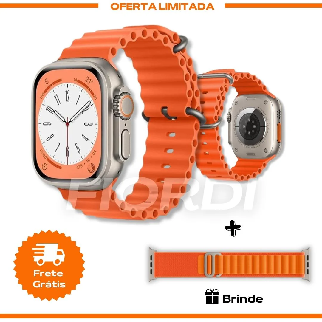 Smartwatch - Serie 8 Ultra + (2ª Pulseira de Brinde) - Image 3