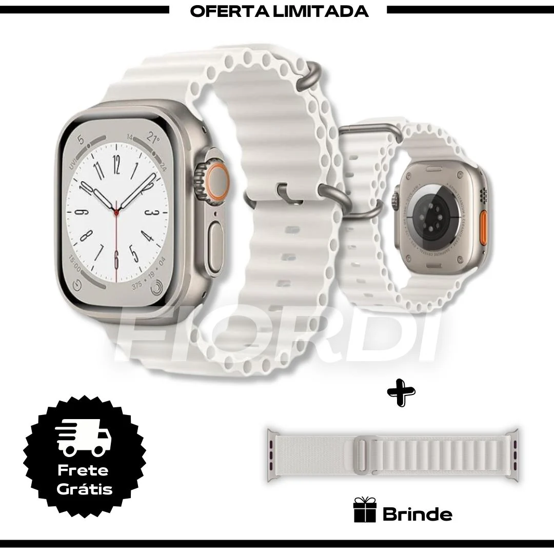 Smartwatch - Serie 8 Ultra + (2ª Pulseira de Brinde) - Image 4