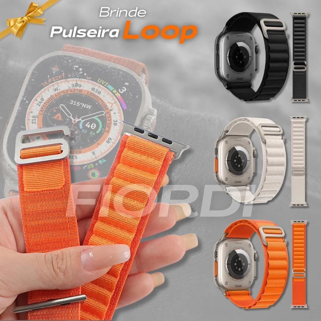 Smartwatch - Serie 8 Ultra + (2ª Pulseira de Brinde) - Image 5